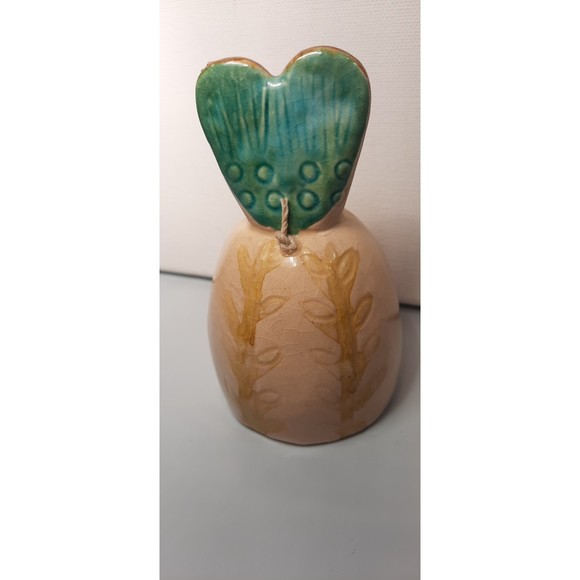 Ceramic Owl Bell by Enesco 1978 - Picture 4 of 5